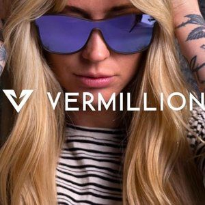 Purple fashion sunglasses